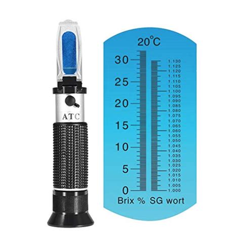 refractometer temperature correction chart|what is a brix refractometer.